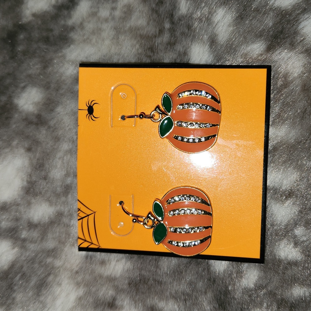 Pumpkin earrings